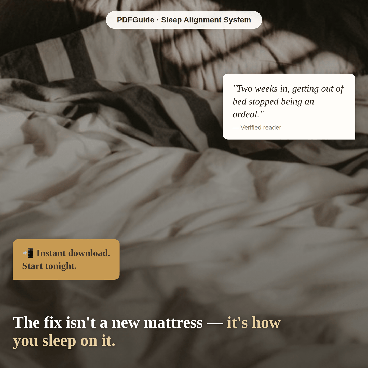Sleep Your Way to a Straighter Spine - PDFGuideSleep Your Way to a Straighter Spine