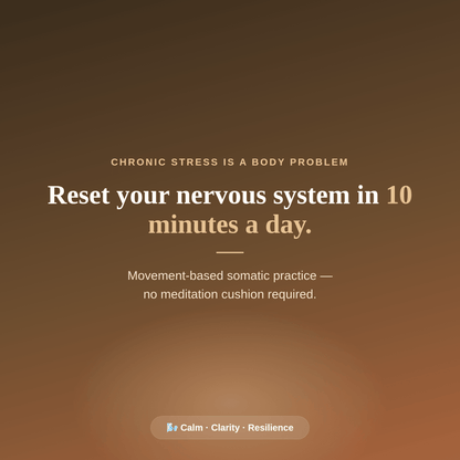 Somatic Reset - PDFGuideSomatic Reset