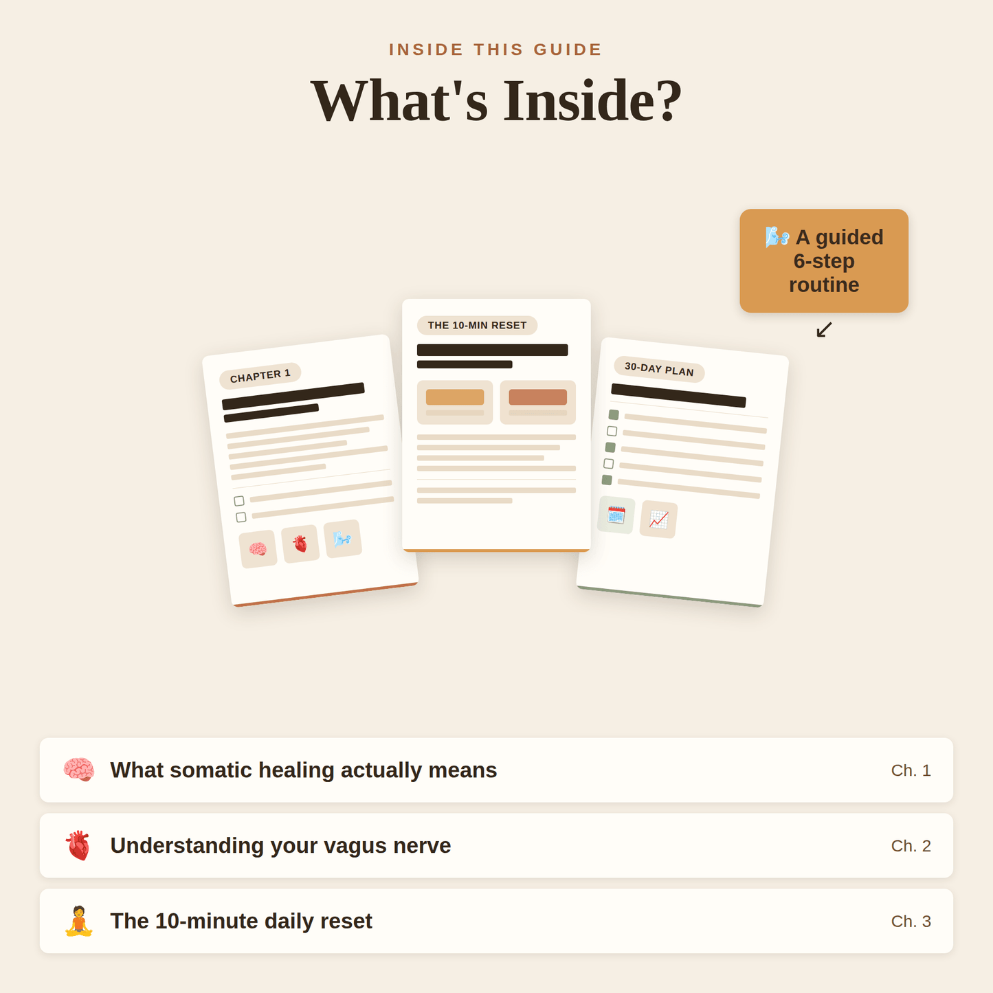 Somatic Reset - PDFGuideSomatic Reset