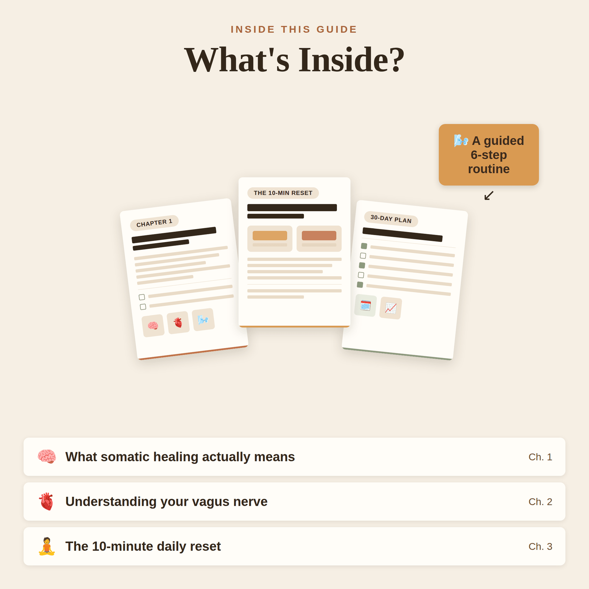 Somatic Reset - PDFGuideSomatic Reset