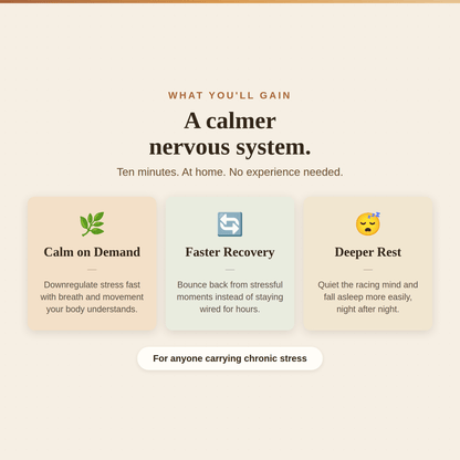 Somatic Reset - PDFGuideSomatic Reset