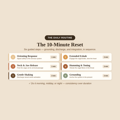 Somatic Reset - PDFGuideSomatic Reset