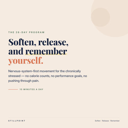 The 28-Day Somatic Healing & Mobility Guide - PDFGuideThe 28-Day Somatic Healing & Mobility Guide